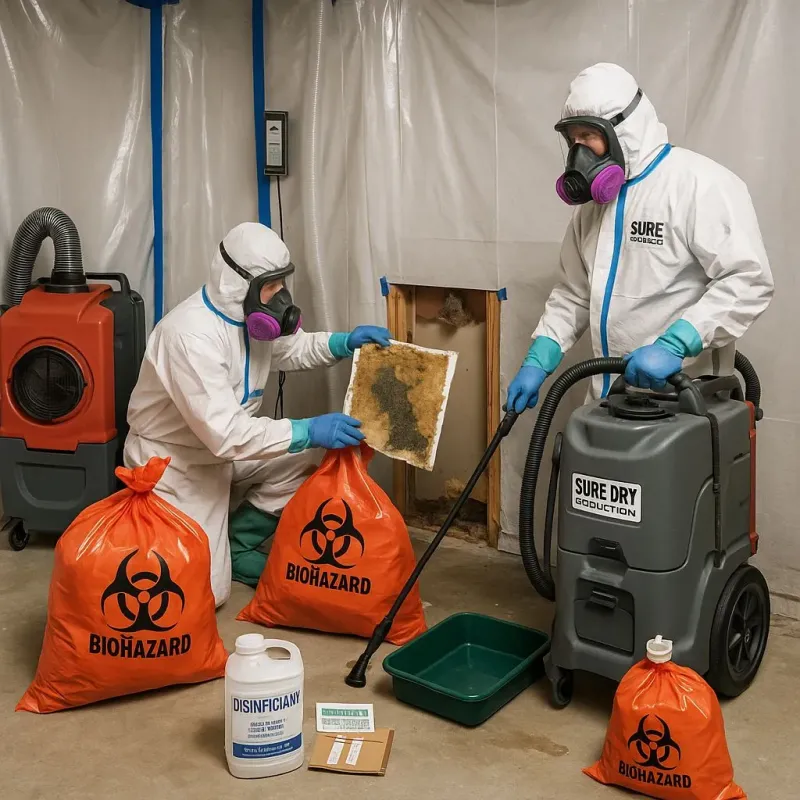 Contaminated Water Handling Protocols process in Hazleton, PA