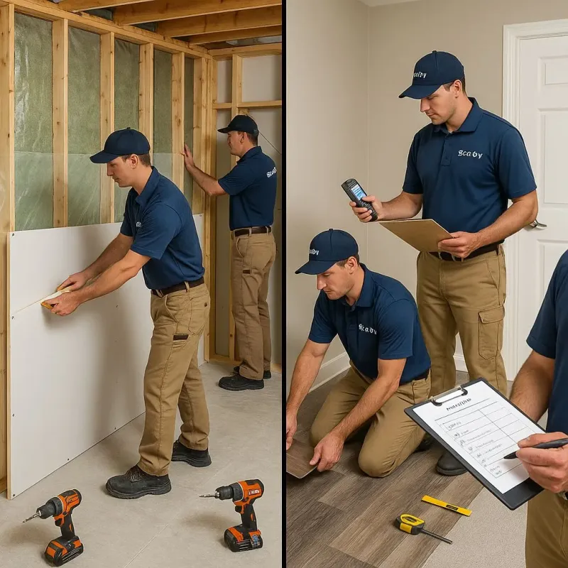 Repairs and Reconstruction process in Hazleton, PA